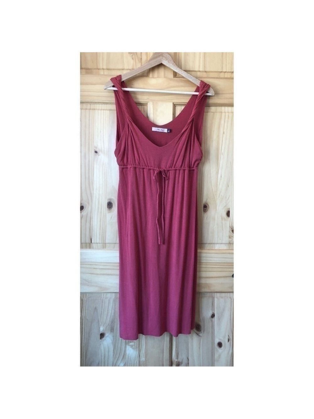 OLD Navy twist strap flowy raw hem dress size medium